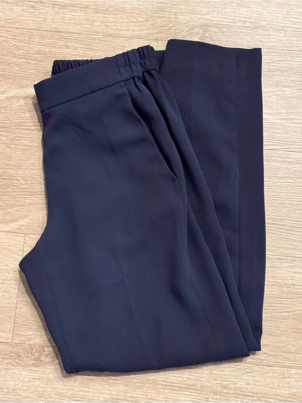 J. Crew Women's Navy Cropped Dress Pants